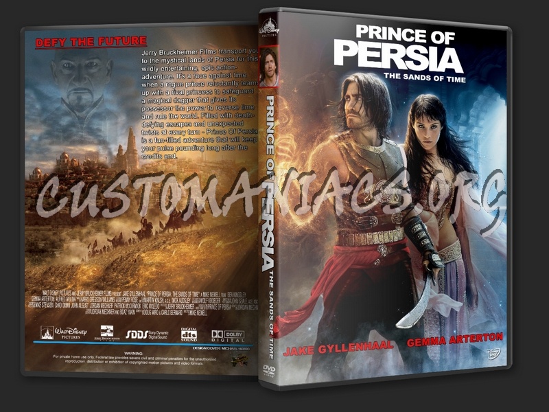 Prince of Persia: The Sands of Time dvd cover