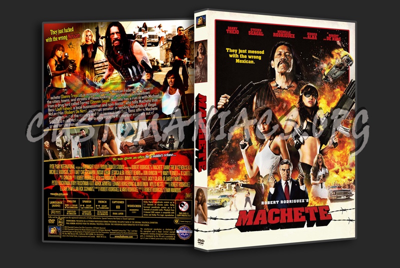 Machete dvd cover