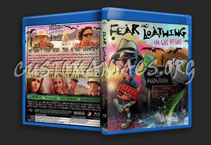 Fear and Loathing in Las Vegas blu-ray cover