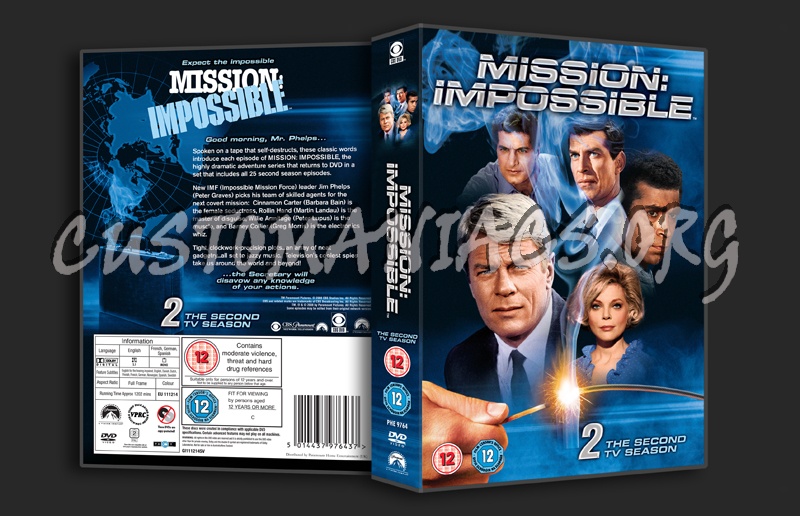 Mission Impossible  Season 2 dvd cover