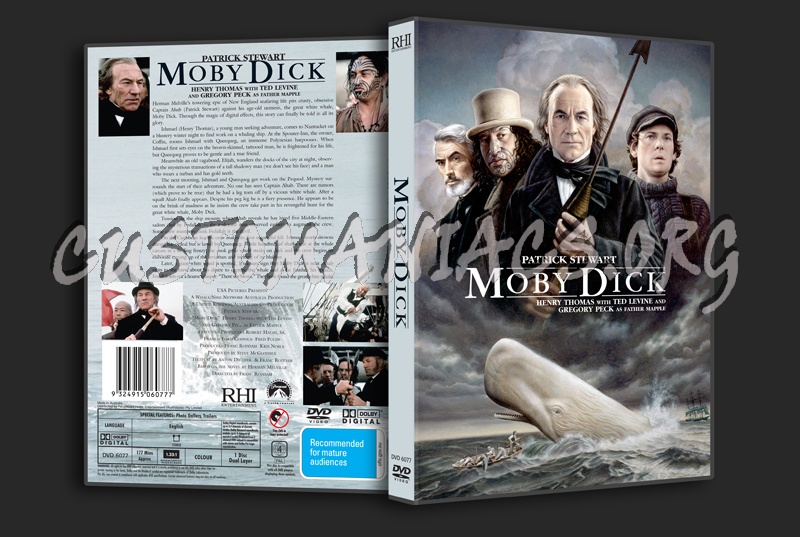 Moby Dick dvd cover