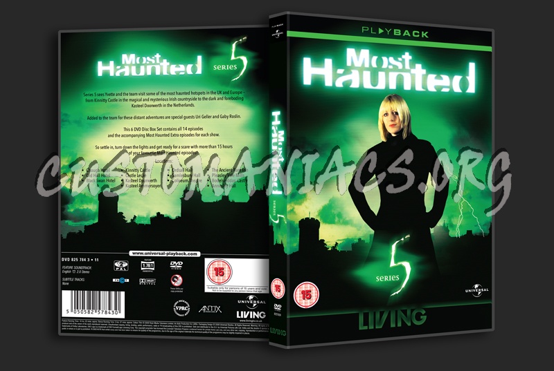 Most Haunted Series 5 dvd cover