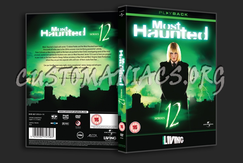 Most Haunted Series 12 dvd cover