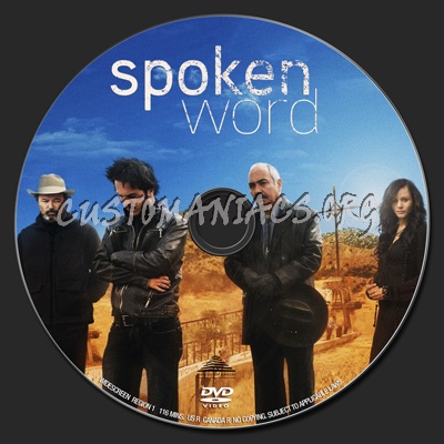 Spoken Word dvd label