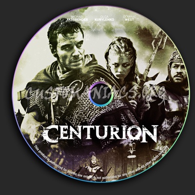 Centurion dvd label