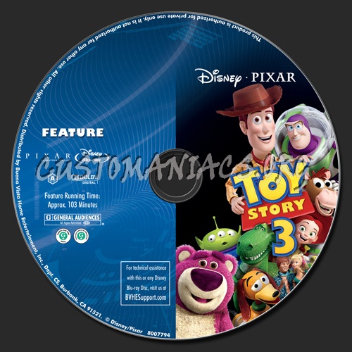 toy story 3 dvd cover