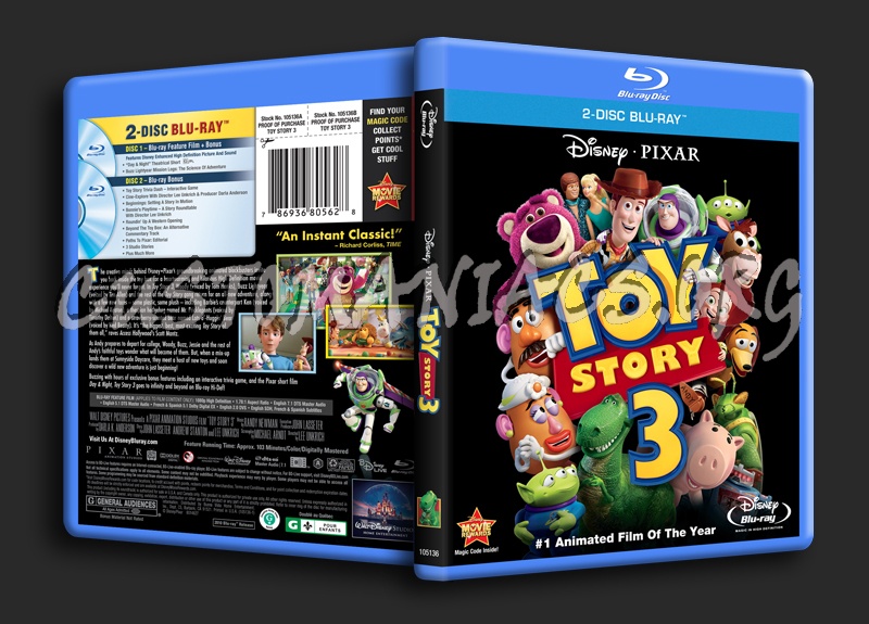 toy story 3 dvd cover