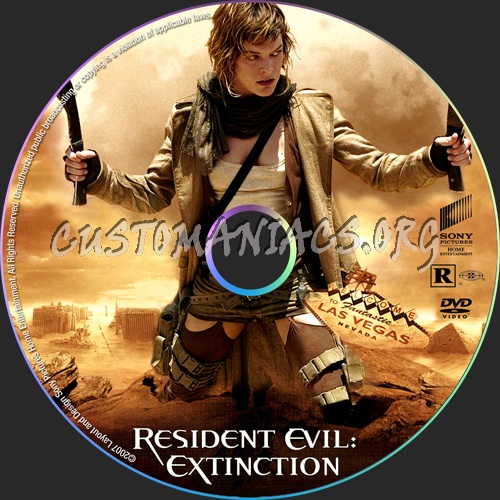 Resident Evil 1-3 dvd label