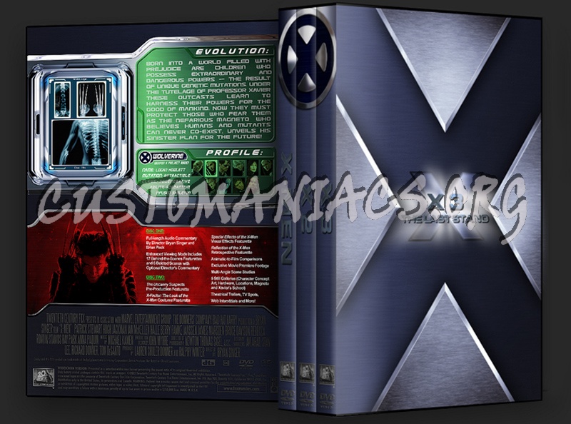 X-Men Collection dvd cover