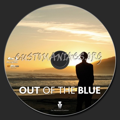 Out of the Blue blu-ray label