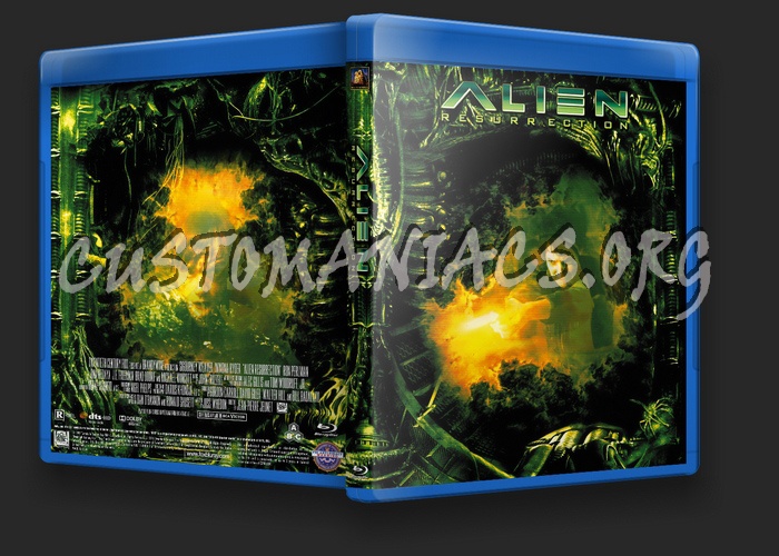 Alien Resurrection blu-ray cover