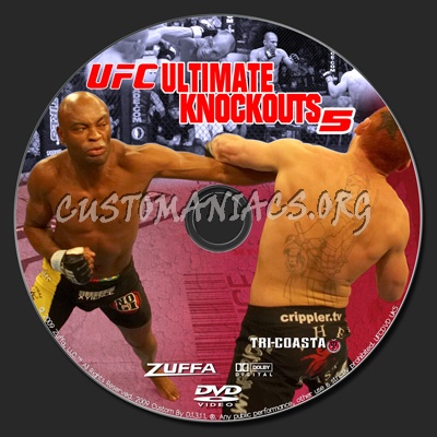 UFC Ultimate Knockouts 5 dvd label