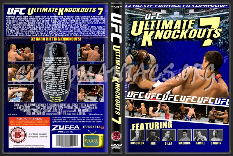 UFC Ultimate Knockouts 7 dvd cover - DVD Covers & Labels by ...