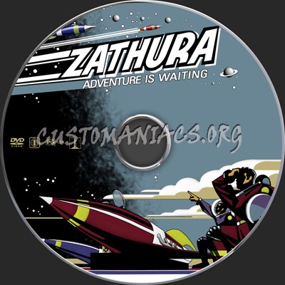 Zathura dvd label