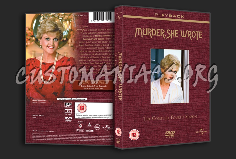 Murder, She Wrote Season 4 dvd cover