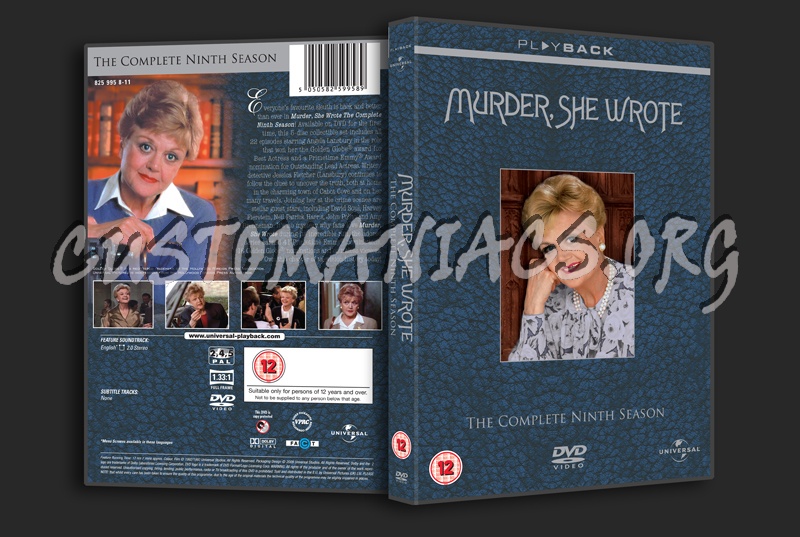 Murder, She Wrote Season 9 dvd cover