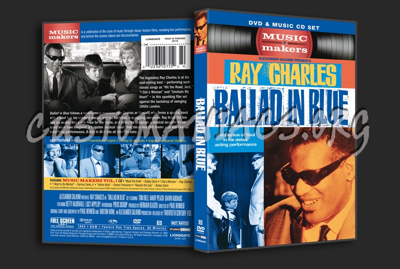 Music Makers Ballad in Blue dvd cover