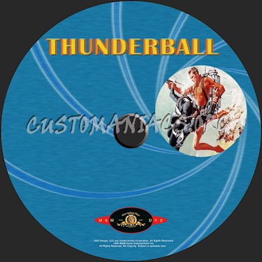 Thunderball dvd label