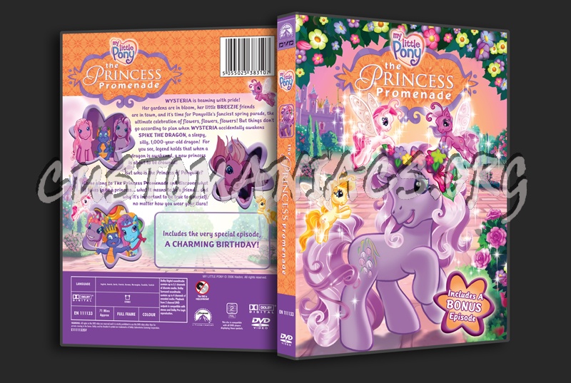 My Little Pony: The Princess Promenade dvd cover