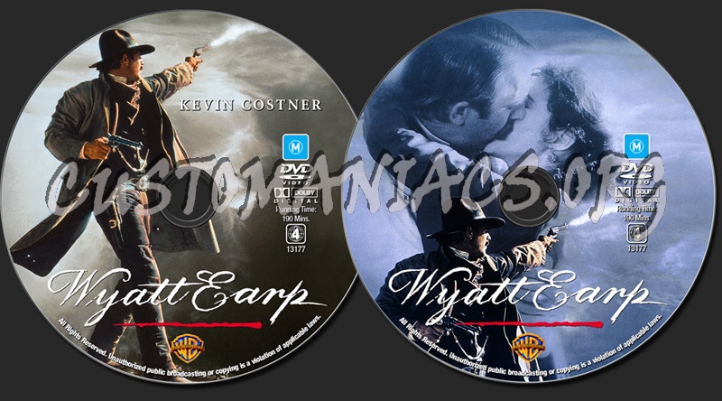 Wyatt Earp dvd label