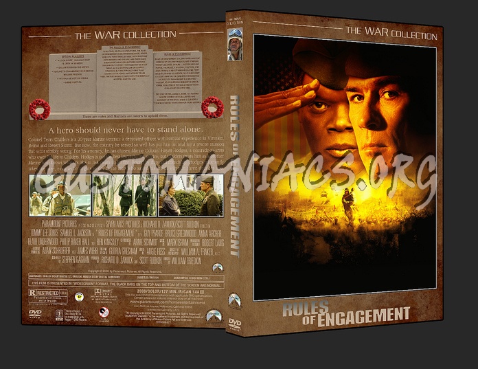 War Collection Rules Of Engagement dvd cover