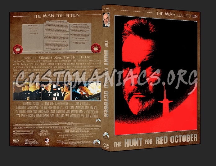 War Collection The Hunt For Red October dvd cover