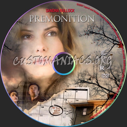 Premonition dvd label