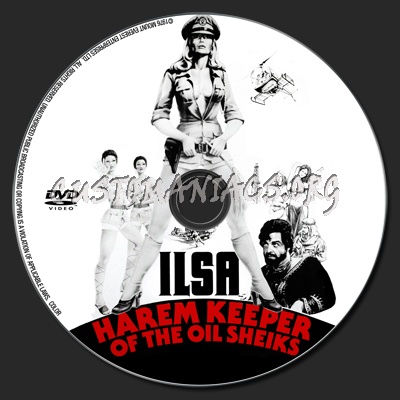 Ilsa Harem Keeper of the Oil Sheiks dvd label