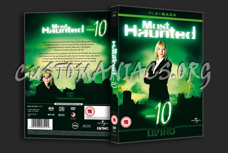 Most Haunted Series 10 dvd cover