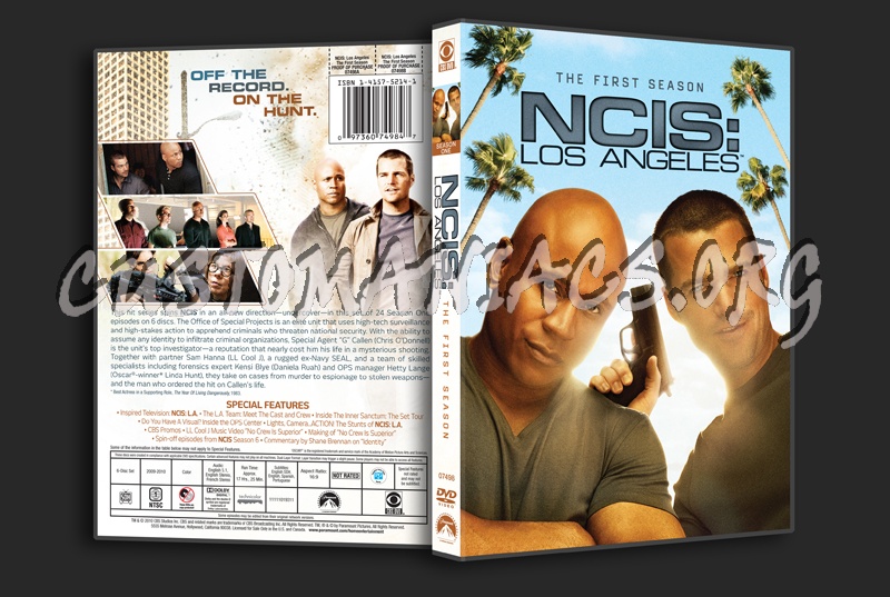 NCIS Los Angeles  Season 1 dvd cover