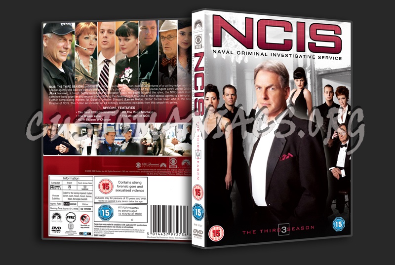 NCIS Season 3 dvd cover