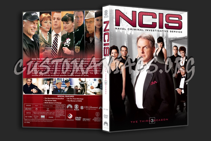 NCIS Season 3 dvd cover