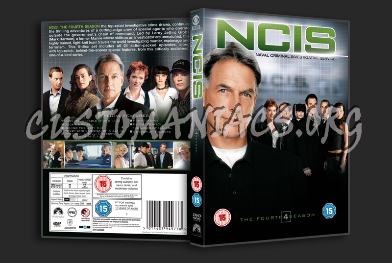 NCIS Season 4 dvd cover