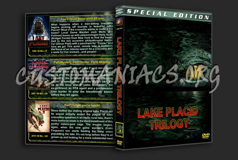 Lake Placid Trilogy dvd cover