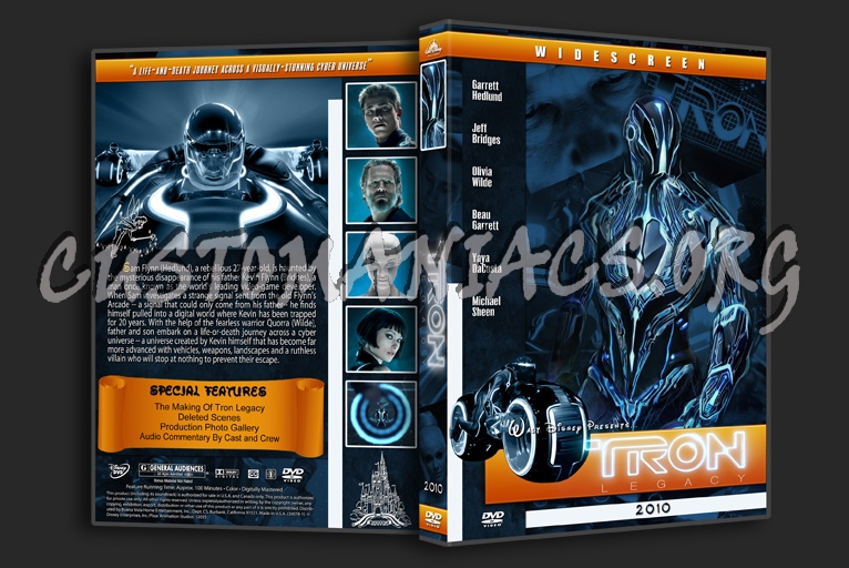 Tron Legacy dvd cover