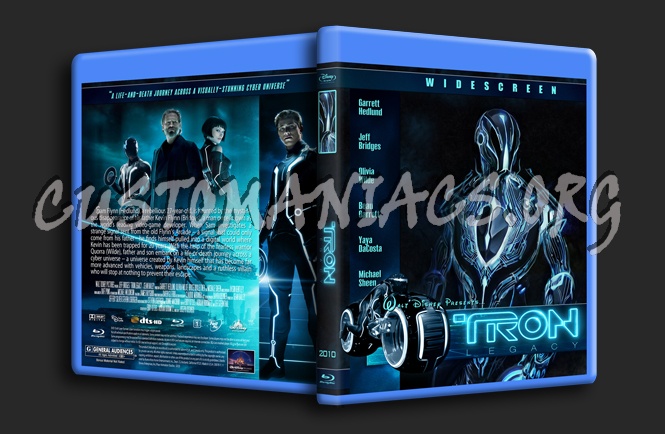 Tron Legacy blu-ray cover