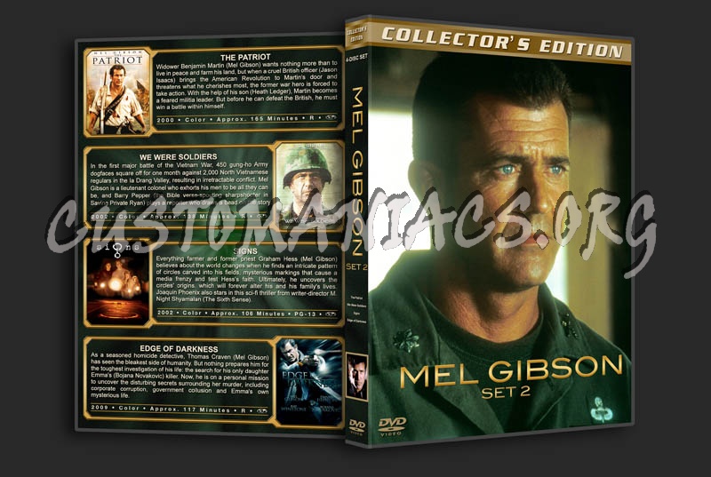 Mel Gibson Set 2 dvd cover