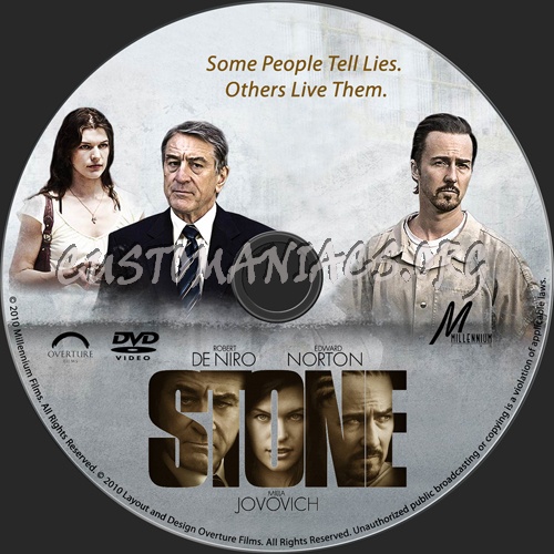 Stone dvd label