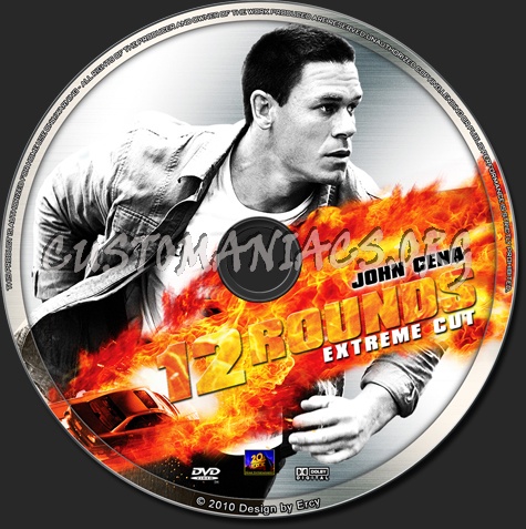 12 Rounds dvd label