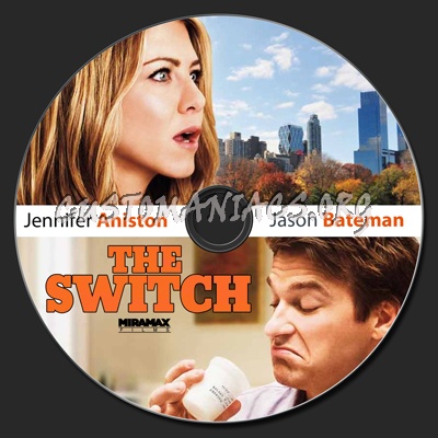 The Switch dvd label