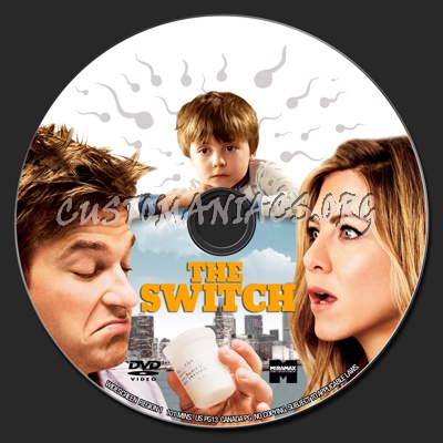 The Switch dvd label