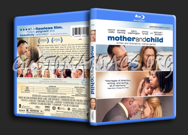 Mother and Child blu-ray cover