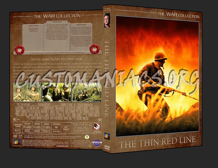 War Collection The Thin Red Line dvd cover