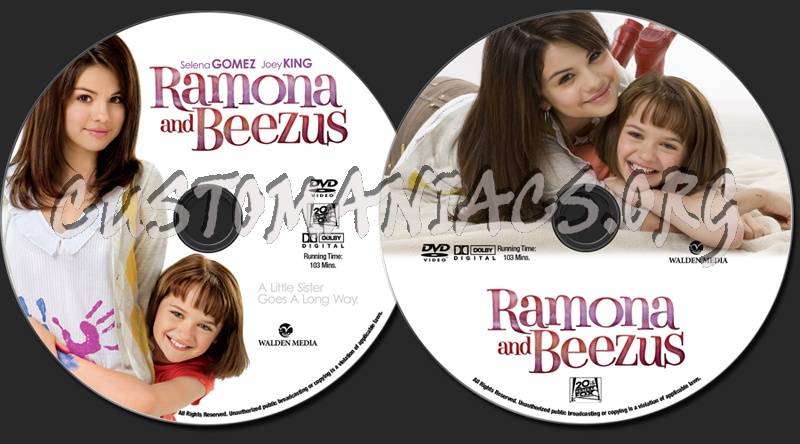 Ramona and Beezus dvd label