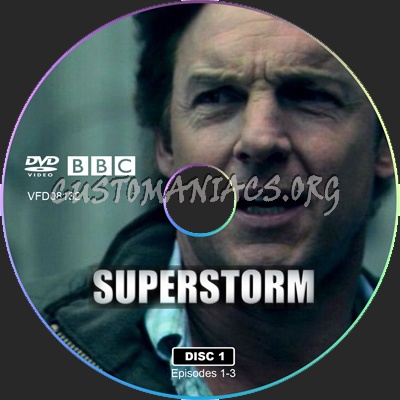 SuperStorm dvd label