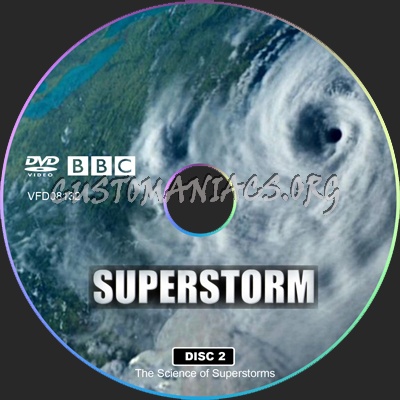 SuperStorm dvd label