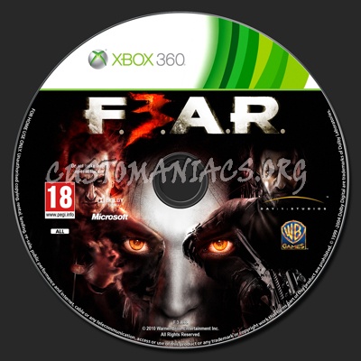 F.3.a.r dvd label