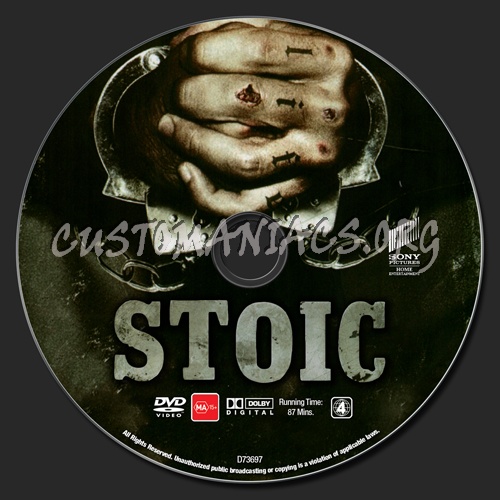 Stoic dvd label