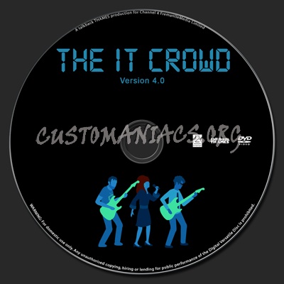 The IT Crowd dvd label