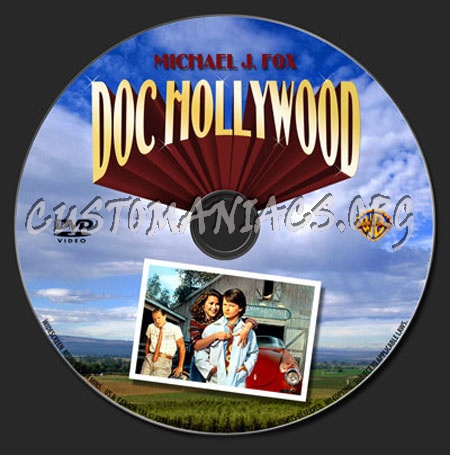 Doc Hollywood dvd label